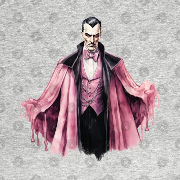 Pink Halloween Dracula by Chromatic Fusion Studio